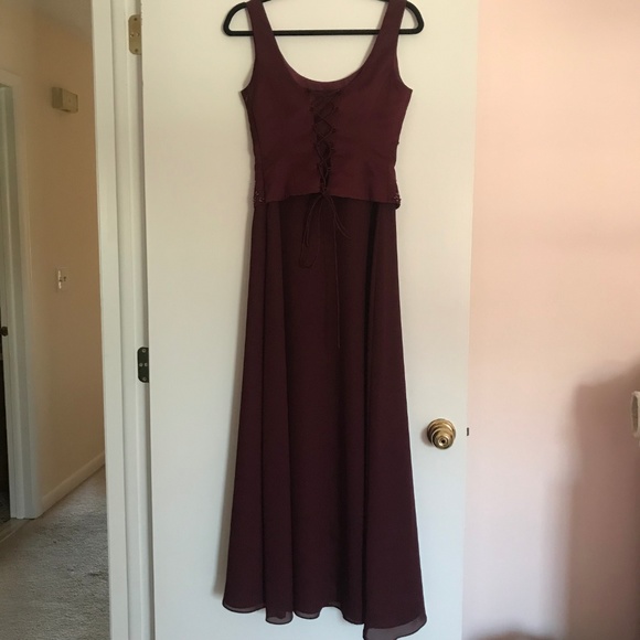 Michaelangelo Beaded Formal Maxi Dress - Picture 9 of 15